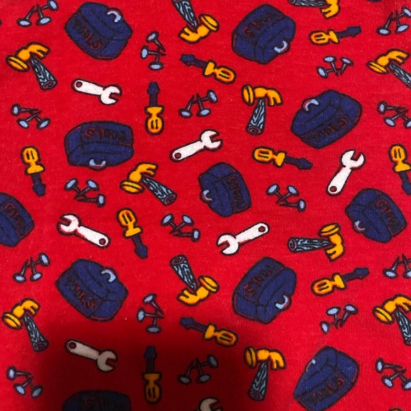 90s Tool Pattern Baby Onsie - Picture 2 of 6